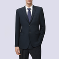 High quality stylish black men's suit jacket