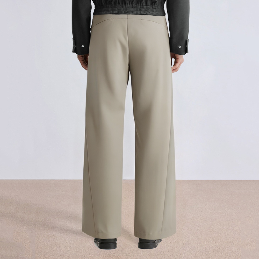 High-end straight casual men's suit pants